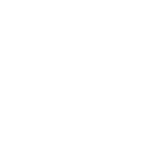 Facebook logo in white on a transparent background.